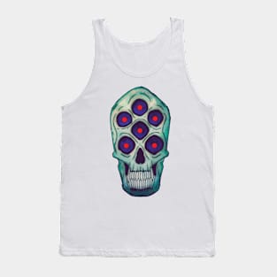 alien skull Tank Top